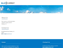 Tablet Screenshot of bluecurrent.com